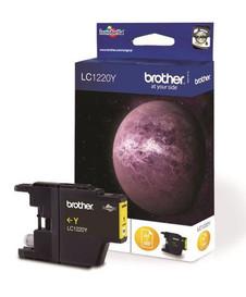 Brother LC1220Y Yellow Original Ink Cartridge