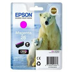 Epson T2613 C13T26134012 Magenta Original Ink Cartridge