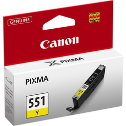 Canon CLI-551Y 6511B001 Yellow Original Ink Cartridge