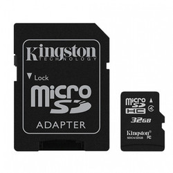 Kingston 32gb Micro SDHC SDC4/32GBSP