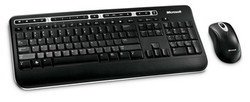 Microsoft 1000 DESKTOP WIRELESS KEYBOARD & MOUSE ZHA-0000