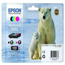 Epson T2636 C13T26364010 Multipack Original Ink Cartridge