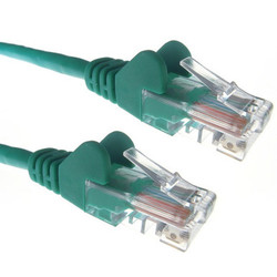 Connekt Gear 1.0m RJ45 to RJ45 UTP CAT 5e stranded network cable [GREEN]