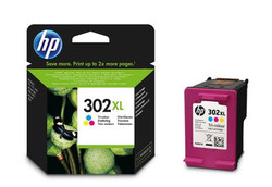 HP 302XL F6U67AE Colour Original Ink Cartridge