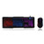 CIT Avenger USB 3 Colour LED Gaming Keyboard & Mouse Set