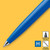 Parker Jotter Originals Ballpoint Refillable Pen - Blue Ink - Blue