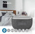 Nedis Alarm Clock with Wireless QI Charging Pad & Bluetooth Speaker