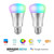 Amazon Echo Dot Smart Speaker + Screw / E27 Smart Light Bulb - Smart Home Starter Bundle