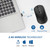 Victsing PC079B Wireless 3 Button Slim Quiet Optical Mouse