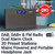 Majority Histon DAB / DAB+ FM Portable/Travel Radio Alarm Clock