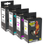 Recycled Brother Multipack Black, Cyan, Magenta, Yellow Ink Cartridges LC1240VAL