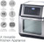 Quest 12L Family Sized 5 in 1 Digital Multi Air Fryer Oven