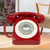 Benross Retro Classic Rotary Style Push Button Home Telephone - Red