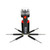 Global Gizmos 8 in 1 Screwdriver with Belt Clip & LED Torch