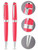Cross Bailey Light Coral Chrome Trim Ballpoint Pen