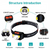 Kensun HL-065 Weatherproof LED 5000 Lumen Headlamp Head Torch