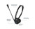 HQU USB Headset with Microphone for PC or Laptop Wired Stereo Headphones with Adjustable Headband + Noise Cancelling