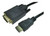 HDMI Male to VGA Male Adapter Cable 1M
