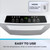Daewoo 7000 BTU 3 in 1 Portable Air Conditioner with Fan & Dehumidifier