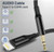 Mobitel 2 Metre 3.5mm Aux to Lightning Nylon Braided Cable