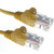 Connekt Gear 0.5m RJ45 to RJ45 UTP CAT 5e stranded network cable [YELLOW]