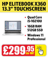 Buy HP EliteBook X360 Intel i5 10th Gen 13.3 Inch Laptop from Morgan Computers