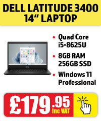 Buy Dell Latitude 14 Inch Intel i5 8th Gen Windows 11 Pro Laptop from Morgan Computers