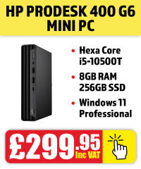 HP ProDesk 400 G7 Intel Core i3 Windows 11 Pro PC