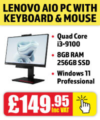 Lenovo AiO PC Deal including Keyboard & Mouse only £149.95