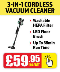 Linsar 3 in 1 Cordless Vacuum Cleaner