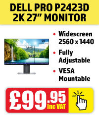 Dell Pro P2423D 27 Inch Quad HD PC Monitor