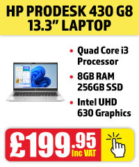 HP ProDesk 430 G8 Intel i3 11th Gen 13.3 Inch Windows 11 Laptop