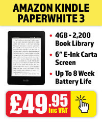 Buy Amazon Kindle Paperwhite 3 7th Gen eReader from Morgan Computers