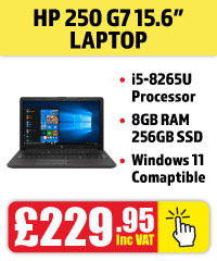 Buy the HP 250 G7 Intel Core i5 laptop from Morgan Computers