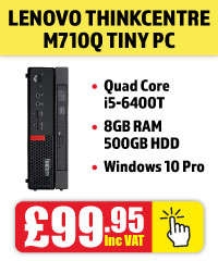 Buy Lenovo ThinkCentre M710Q Intel i5 PC from Morgan Computers