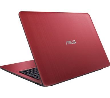 Asus X540S 15.6" Quad Core Intel Laptop Red 4GB 1TB HD Graphics DVD ...