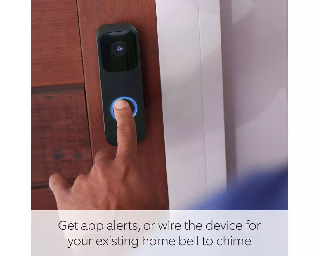 Blink Video Doorbell with TwoWay Audio and Alexa