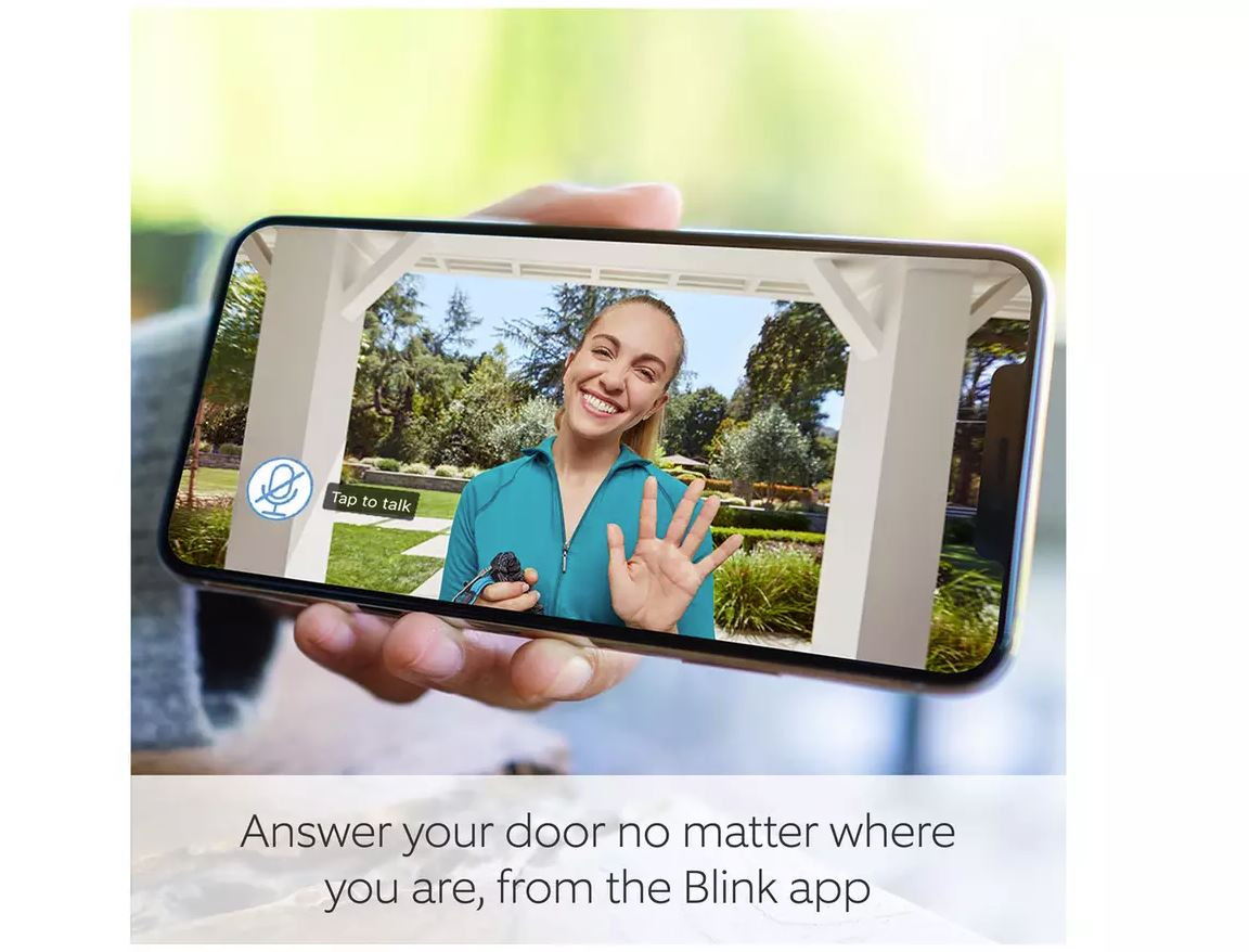 Blink Video Doorbell with TwoWay Audio and Alexa