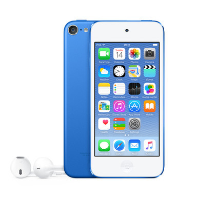 Apple iPod Touch 16GB 6th Gen Blue Retina Display - Morgan Computers