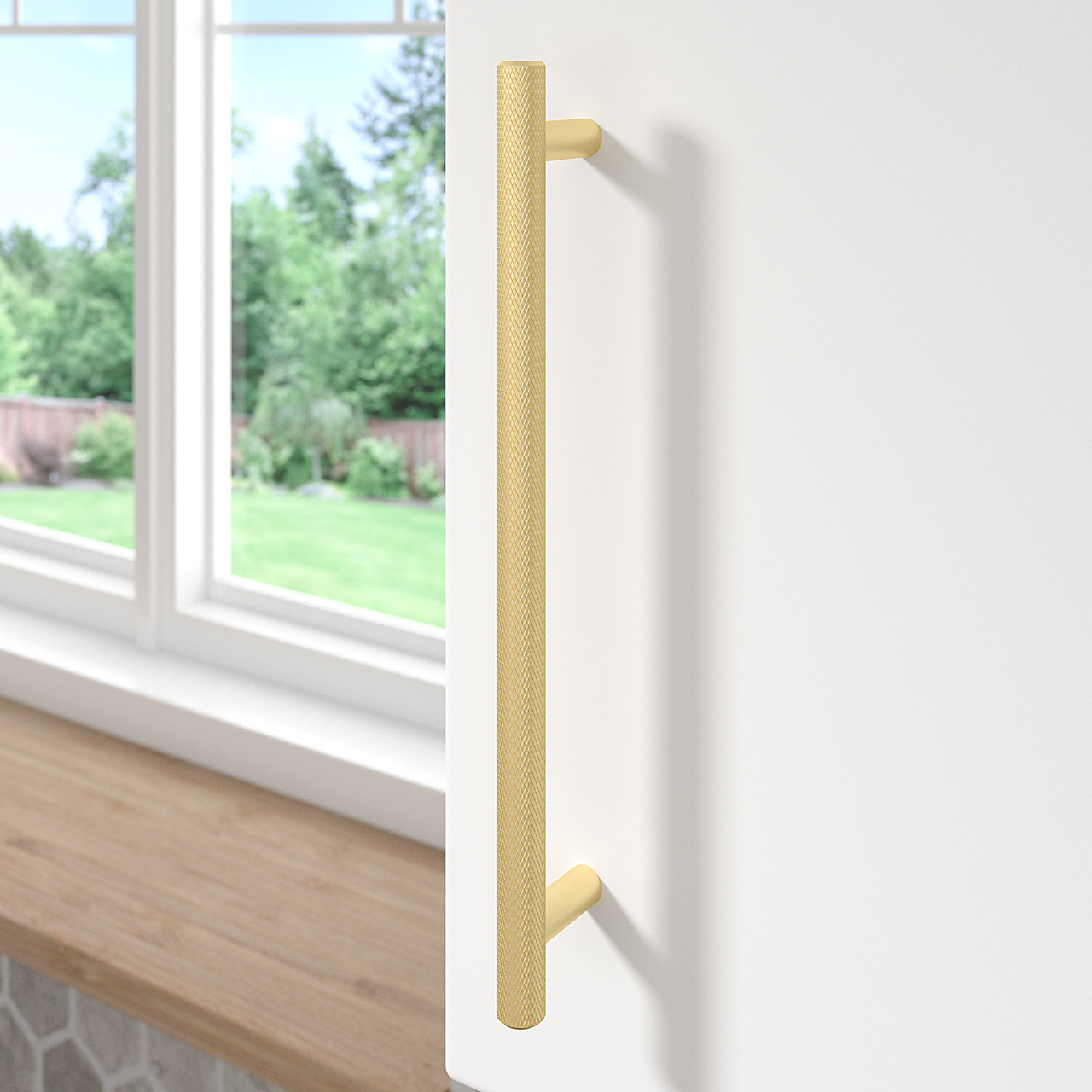 BP3060192160 - Modern Metal Pull - 3060 | Express Kitchens