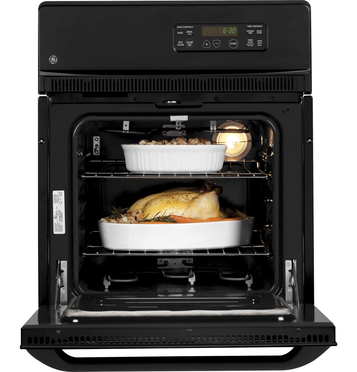 JRP20BJBB - GE 24 Electric Single Self-Cleaning | Express Kitchens