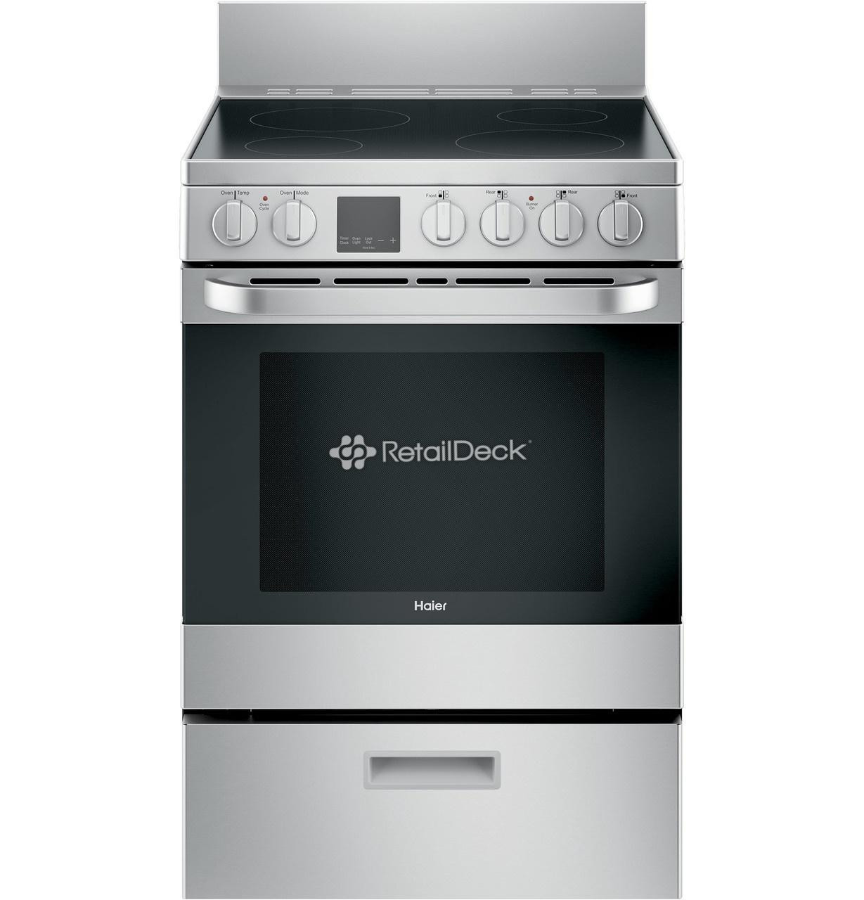 Frigidaire FCFE2425AS 24 Stainless Steel Freestanding Electric