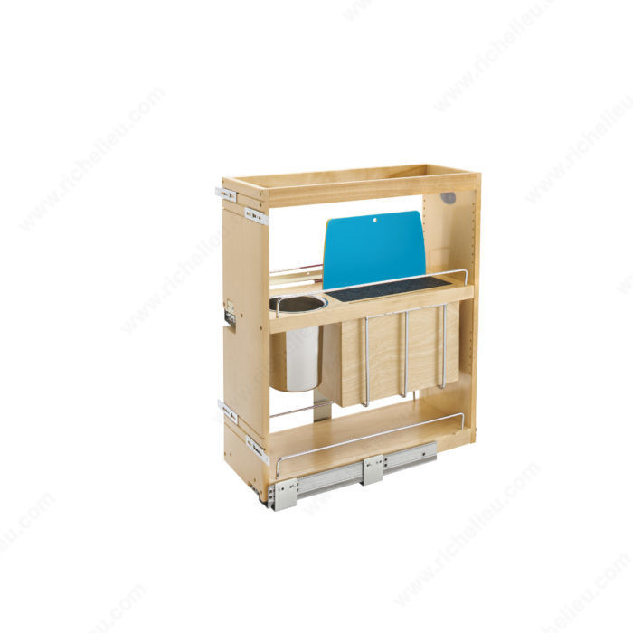 Rev-A-Shelf 449 Knife Block Base Organizer - Thumbnail 2