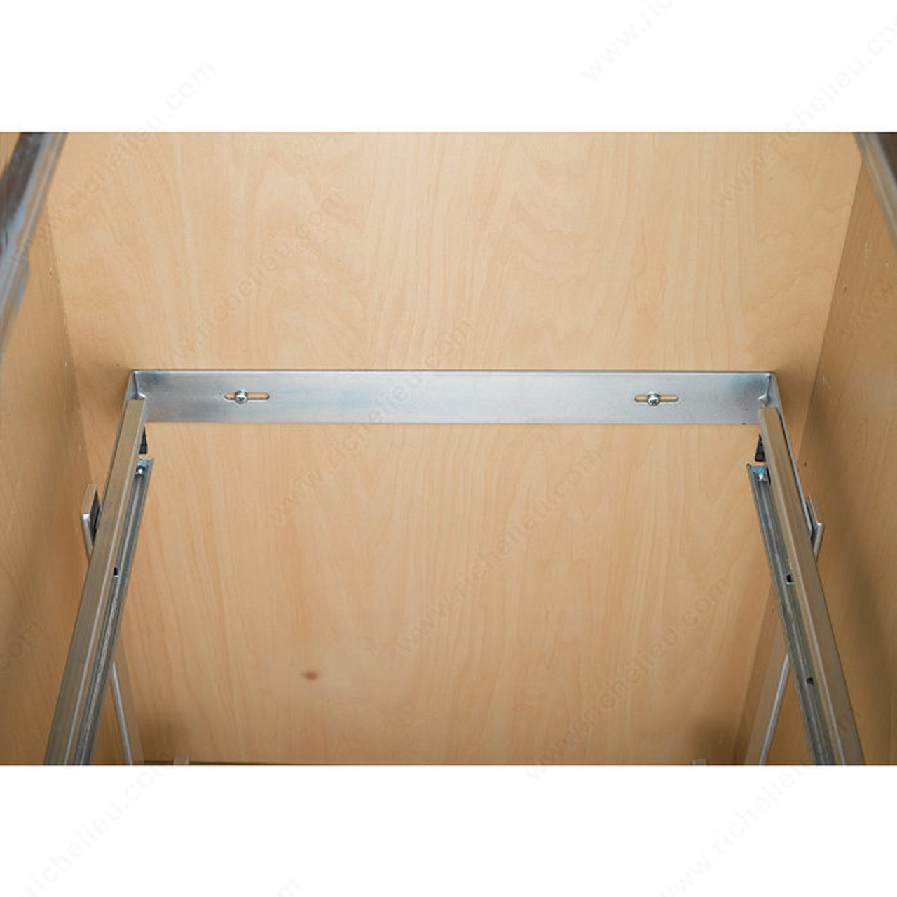 Rev-A-Shelf 5wb2-0922cr-1 9 x 22 2-Tier Cabinet Pull Out Wire Basket, Chrome