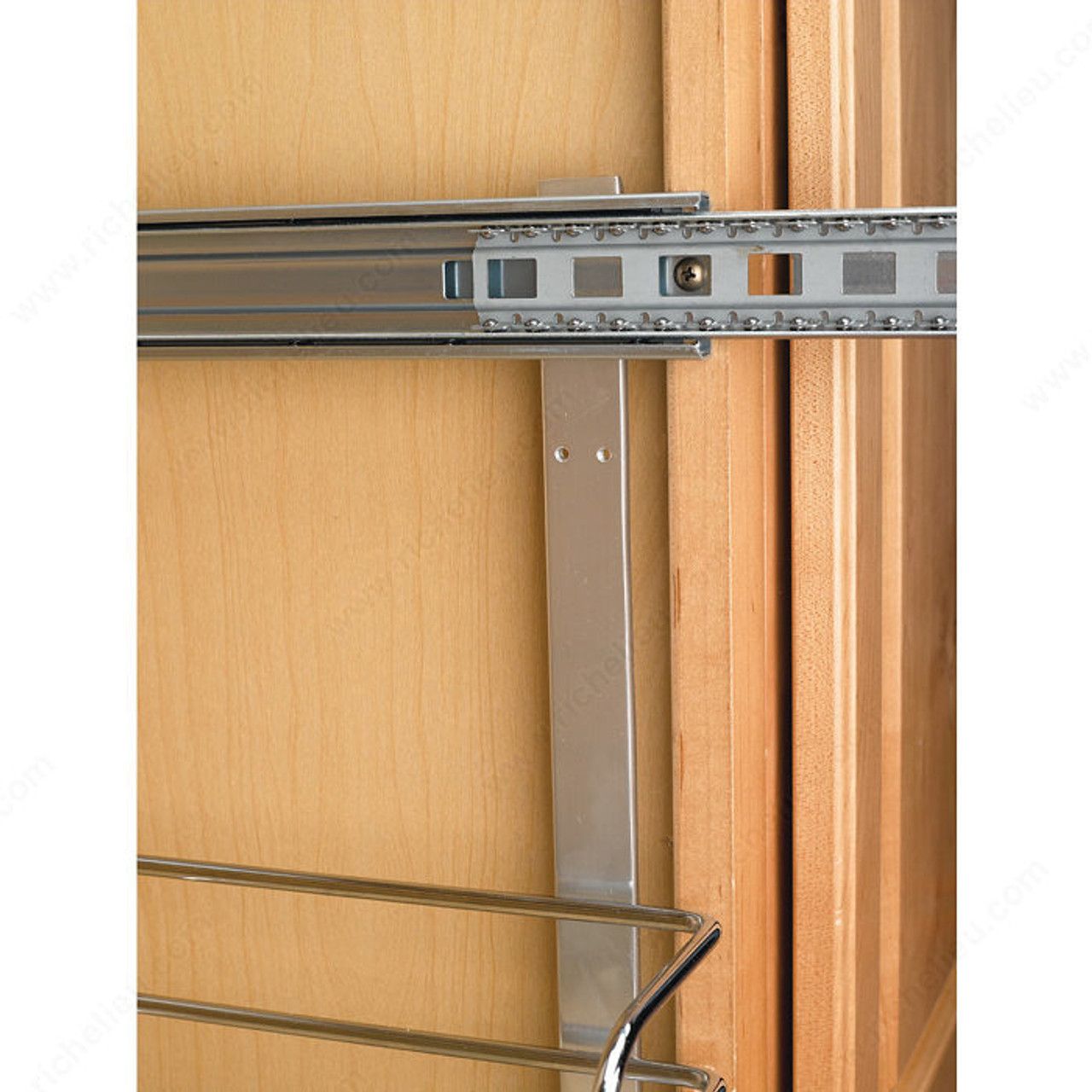 5WB2 Chrome Pull-Out Baskets For Your Kitchen Cabinet Installation