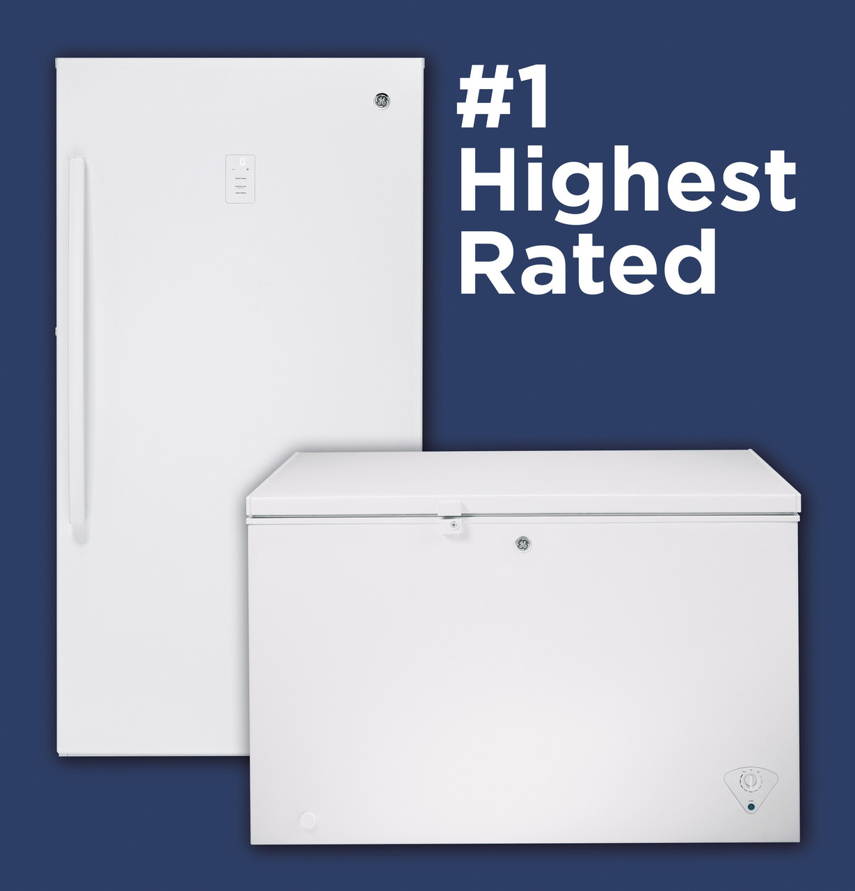 FUF17SMRWW - GE® 17.3 Cu. Ft. Frost-Free Garage Ready Upright