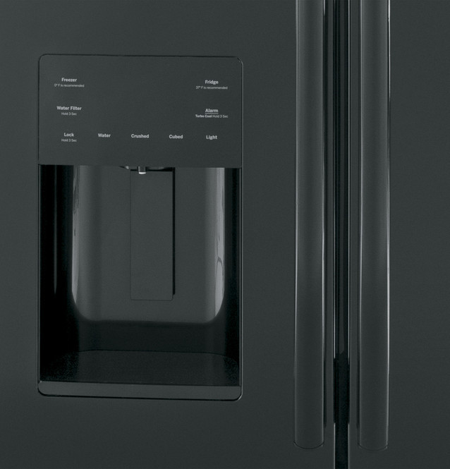 GFE26JGMBB - GE® ENERGY STAR® 25.7 Cu. Ft. French-Door