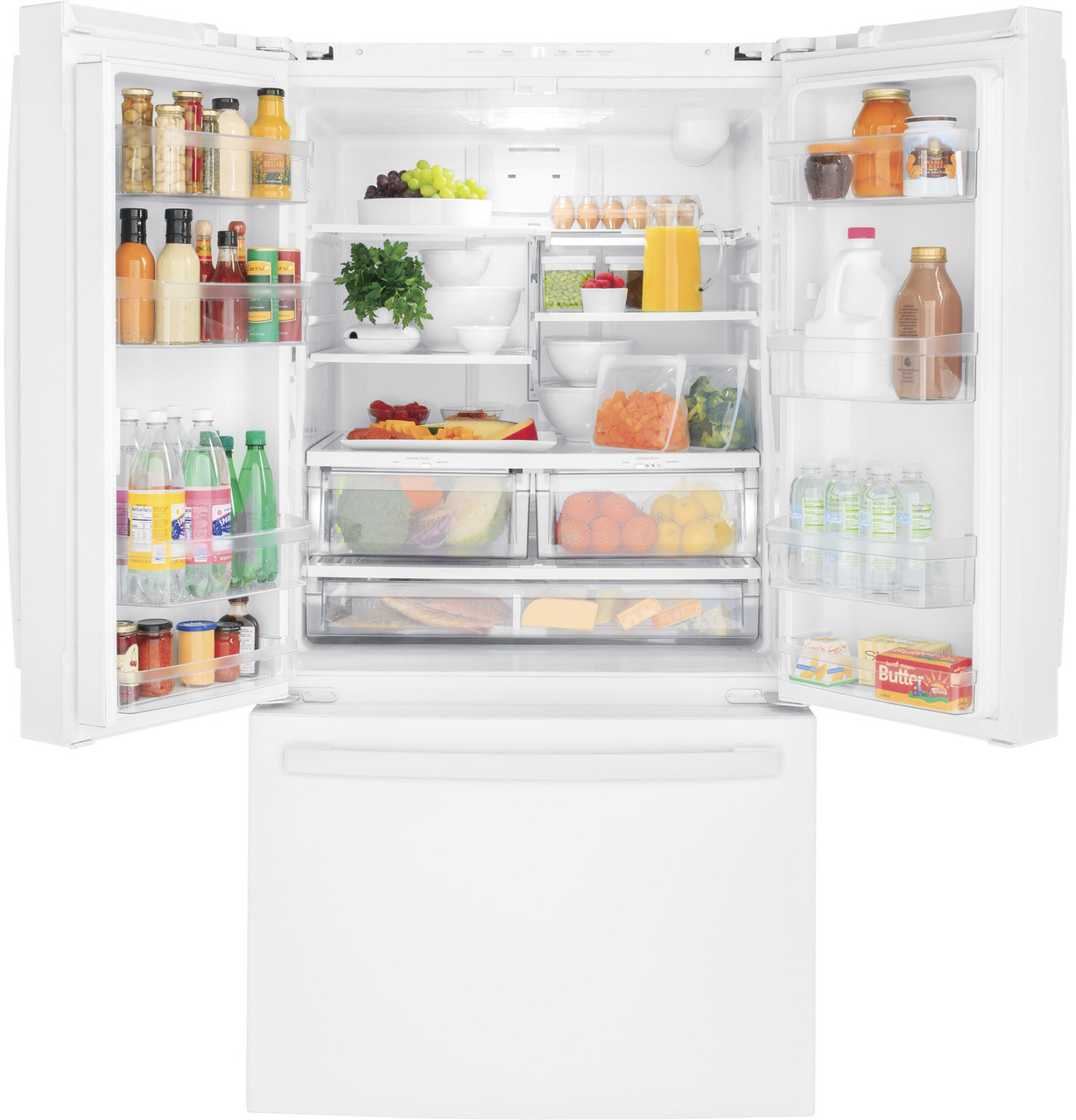 GNE27JGMWW - GE® ENERGY STAR® 27.0 Cu. Ft. Fingerprint Resistant