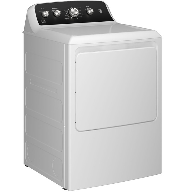 7.2" Cu. Ft. Electric Dryer-White - Thumbnail 2