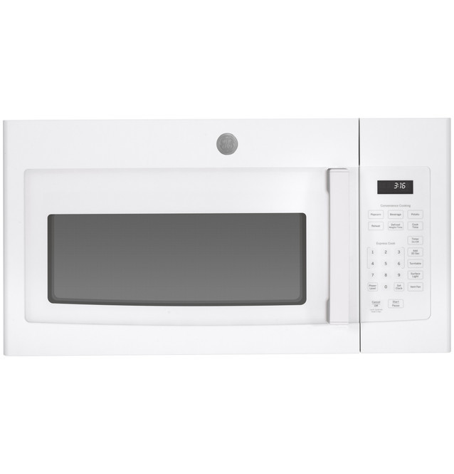 JVM3160DFWW - GE® 1.6 Cu. Ft. Over-the-Range Microwave Oven